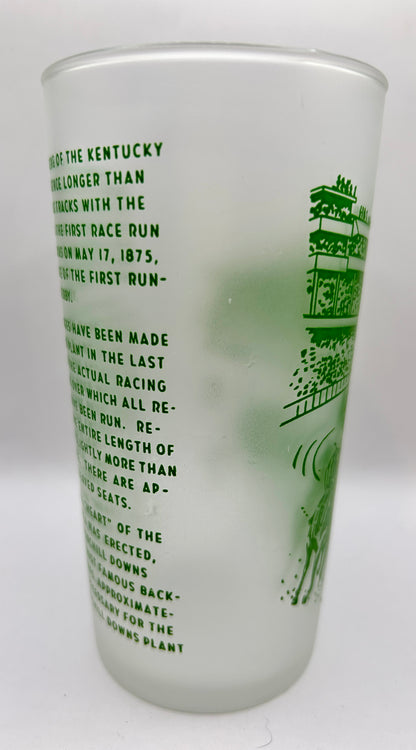 1950 Kentucky Derby Glass