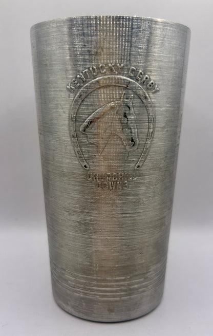 1940 Kentucky Derby Aluminum Glass