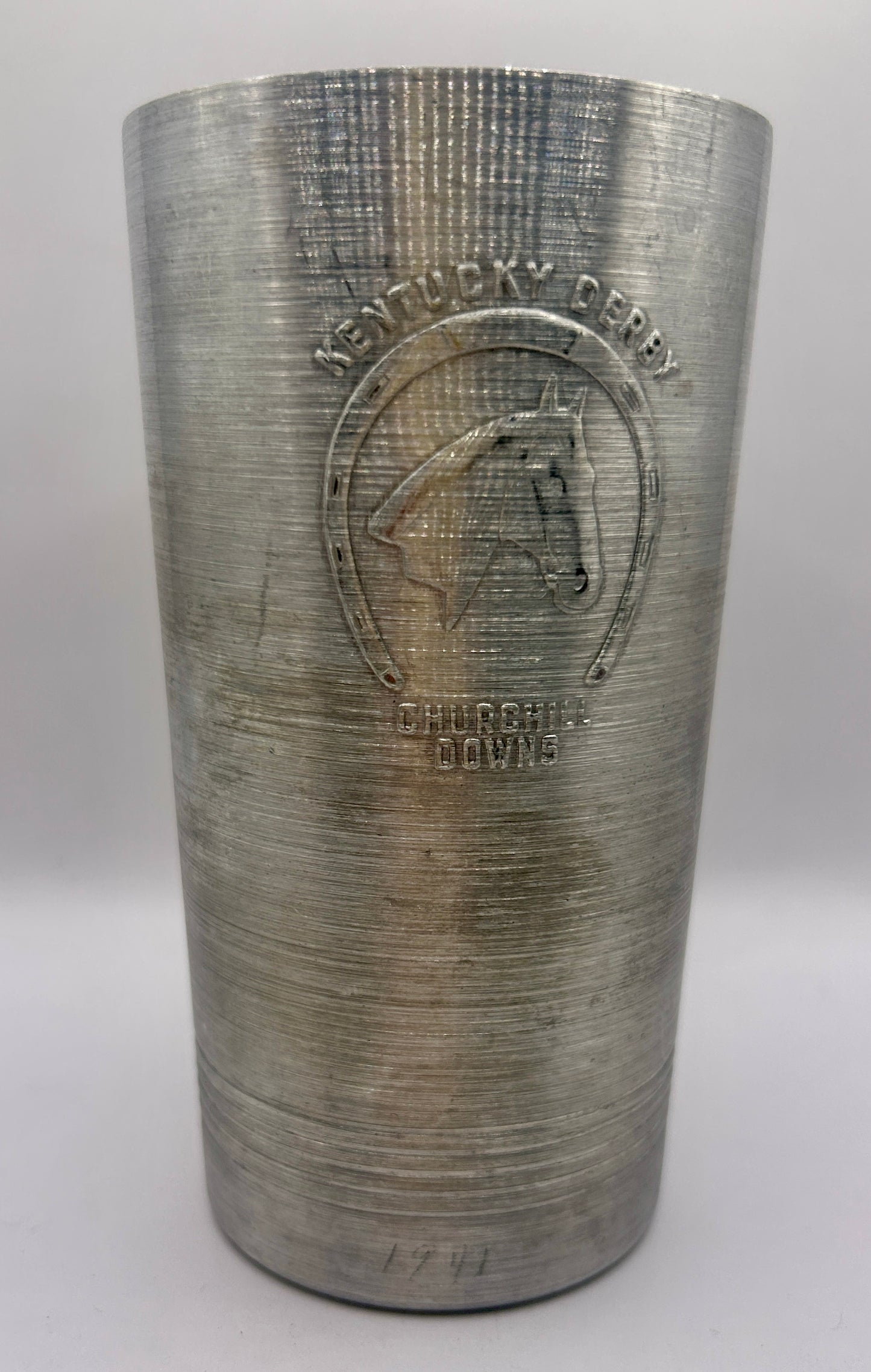 1940 Kentucky Derby Aluminum Glass
