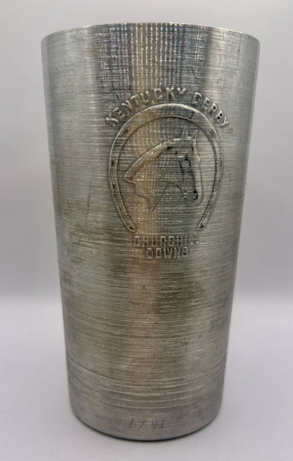 1940 Kentucky Derby Aluminum Glass