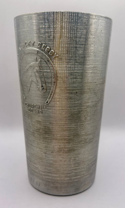 1940 Kentucky Derby Aluminum Glass