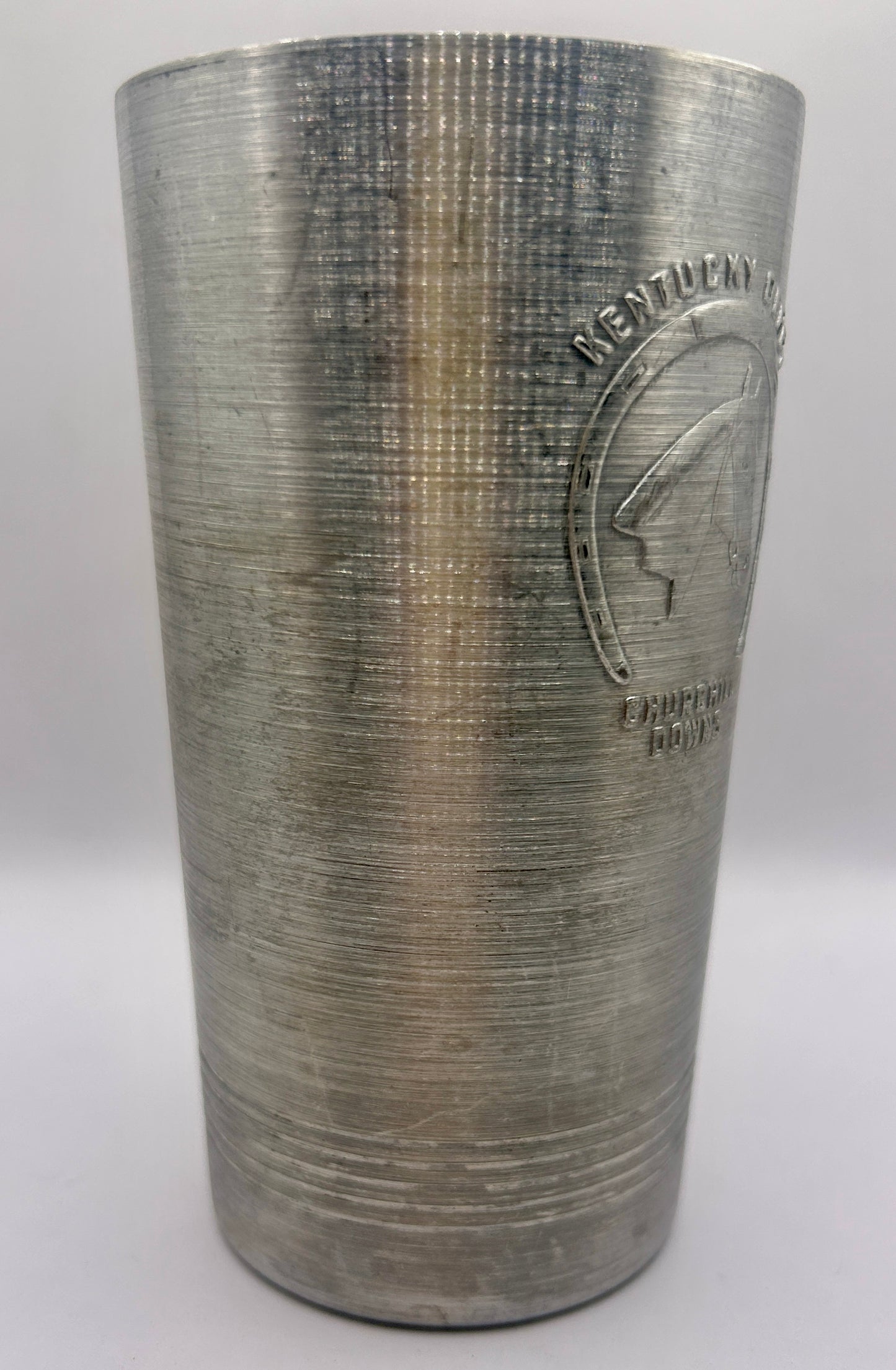 1940 Kentucky Derby Aluminum Glass