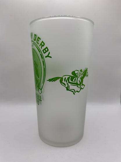 1948 Kentucky Derby Glass - Frosted Bottom