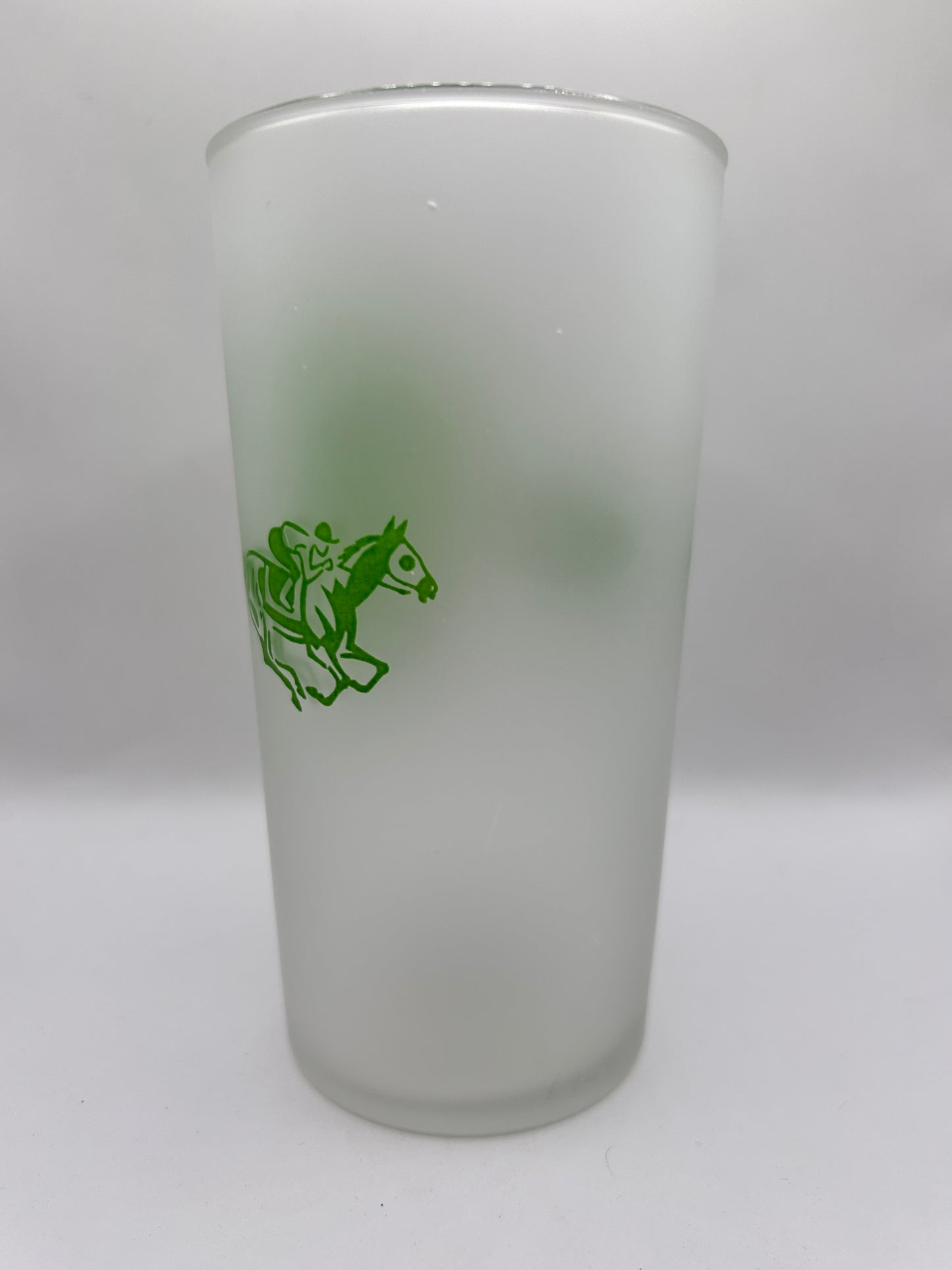1948 Kentucky Derby Glass - Frosted Bottom