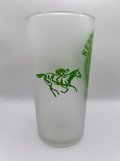 1948 Kentucky Derby Glass - Frosted Bottom