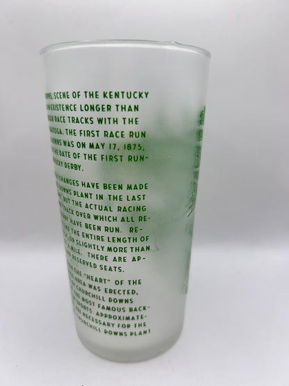1950 Kentucky Derby Glass