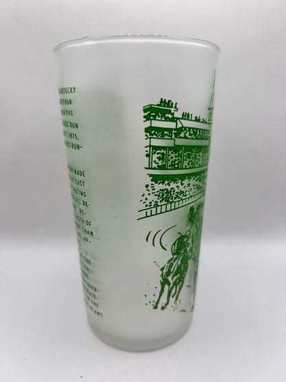 1950 Kentucky Derby Glass