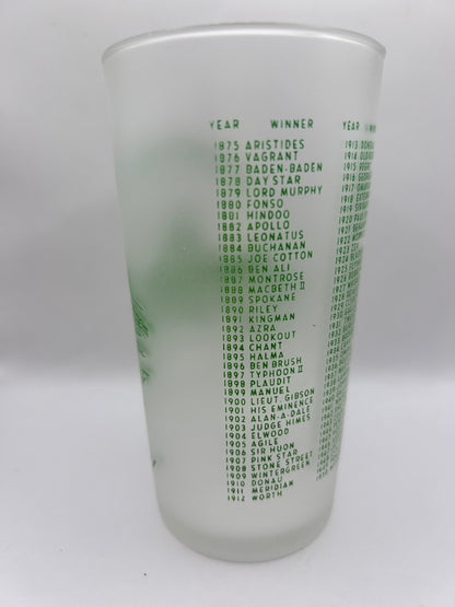 1951 Kentucky Derby Glass