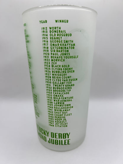 1949 Kentucky Derby Glass
