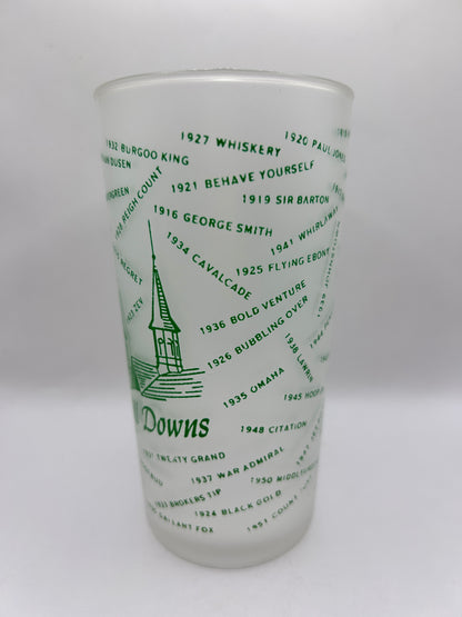 1954 Kentucky Derby Glass