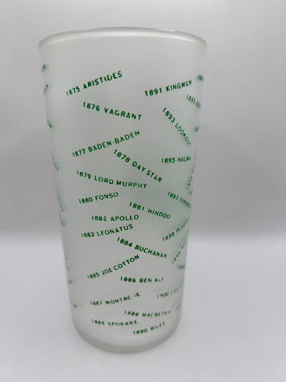 1954 Kentucky Derby Glass