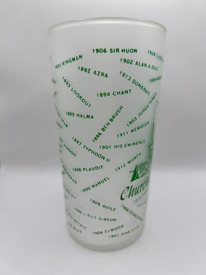 1954 Kentucky Derby Glass