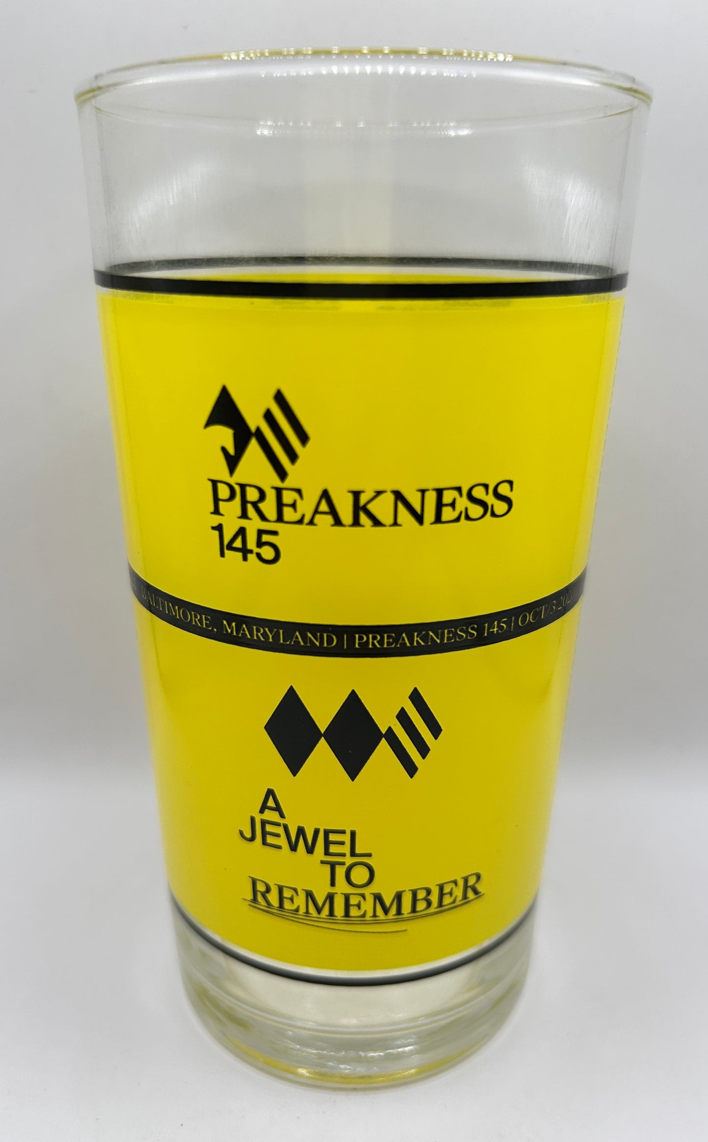 2020 Preakness Stakes Glass