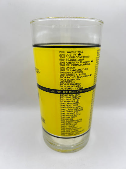 2020 Preakness Stakes Glass