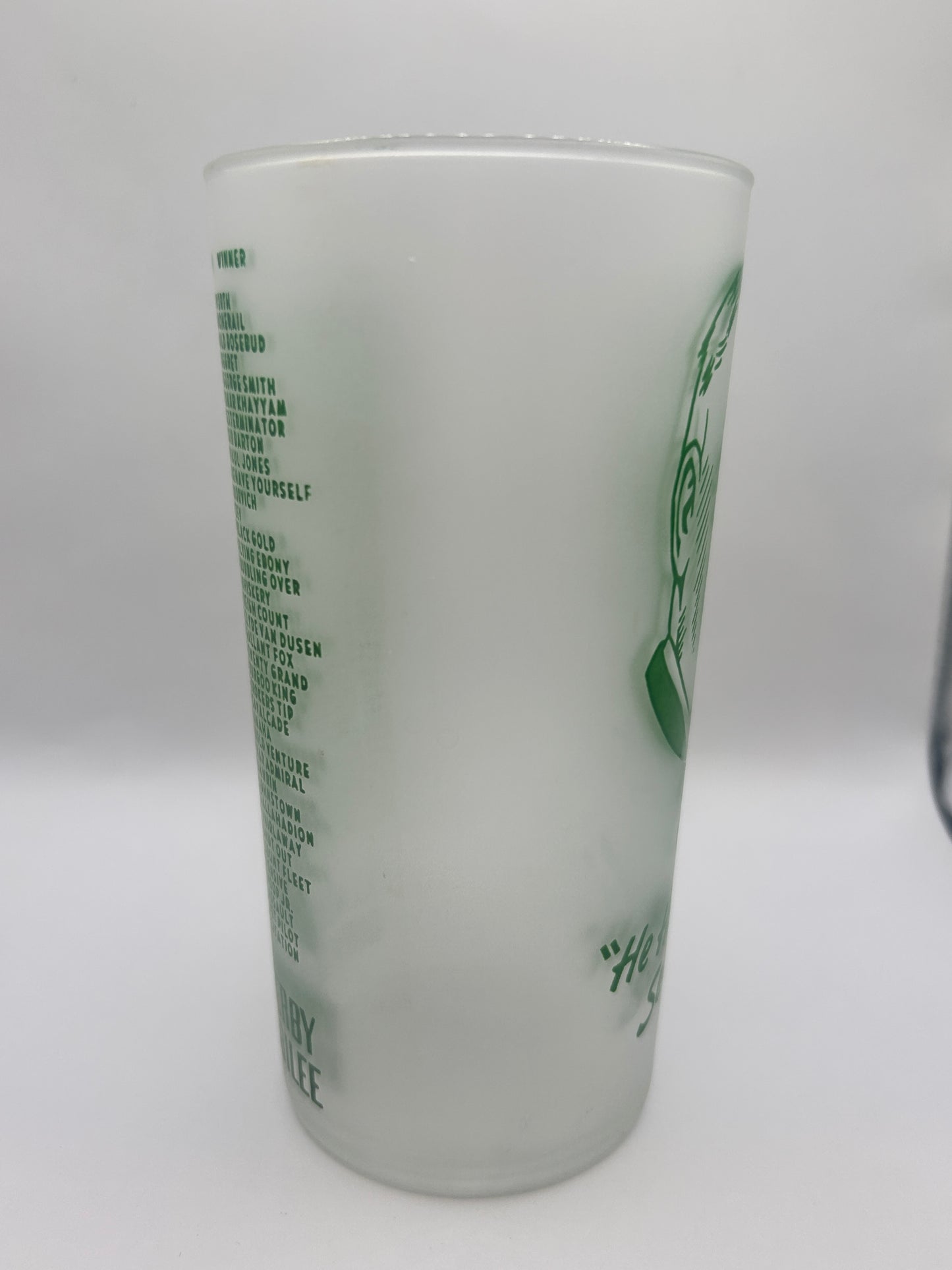 1949 Kentucky Derby Glass