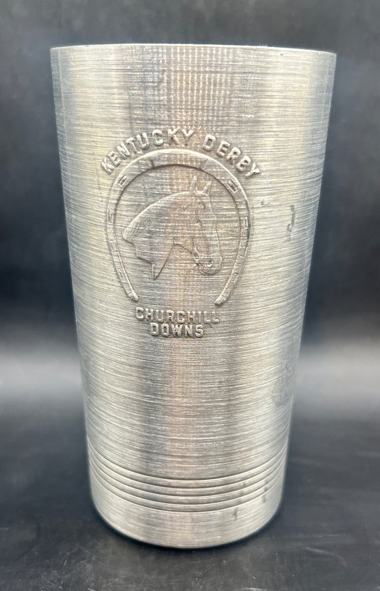 1940 Kentucky Derby Aluminum Glass
