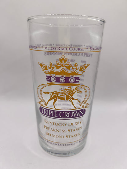 2019 Unofficial Triple Crown Winner BAR Glass