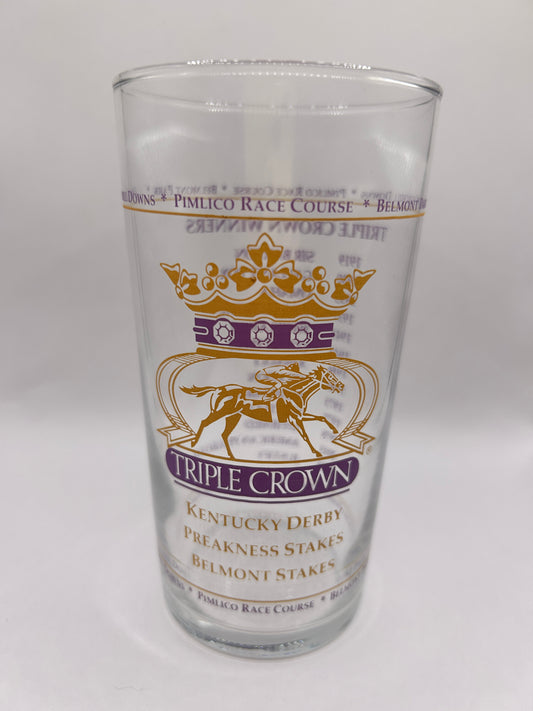 2019 Unofficial Triple Crown Winner BAR Glass