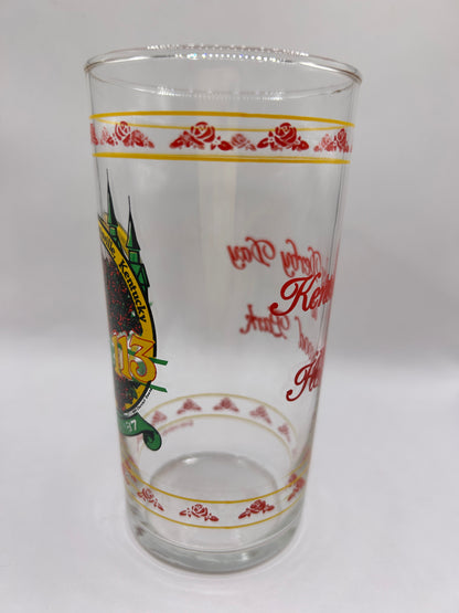 1987 Unofficial Kentucky Derby BAR Glass