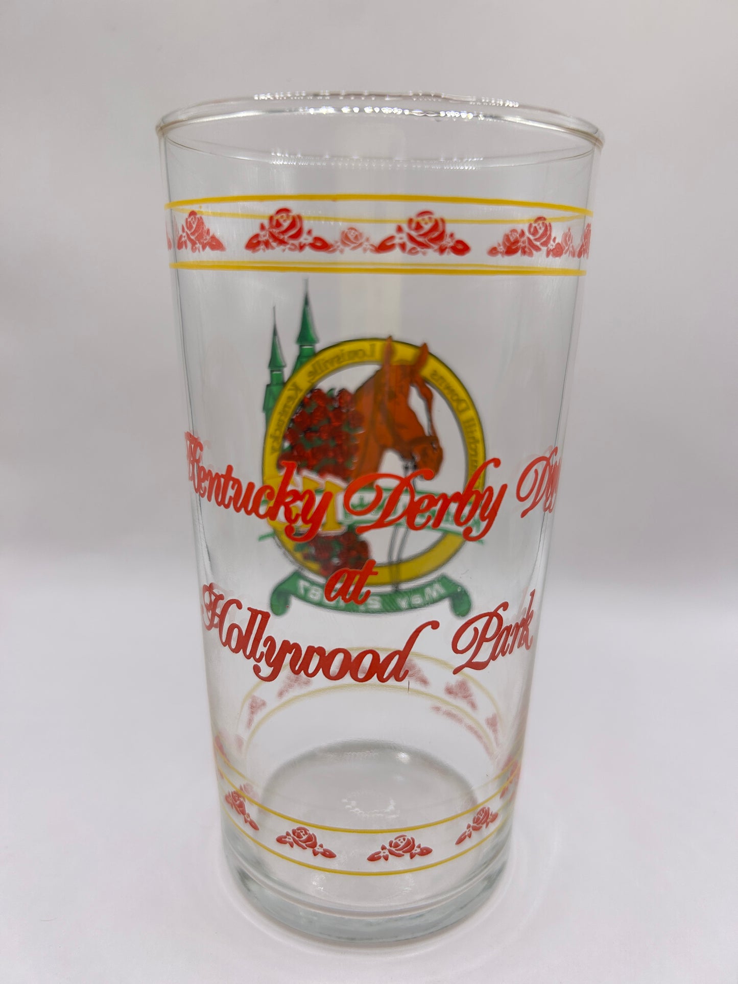 1987 Unofficial Kentucky Derby BAR Glass