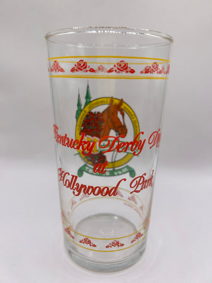 1987 Unofficial Kentucky Derby BAR Glass