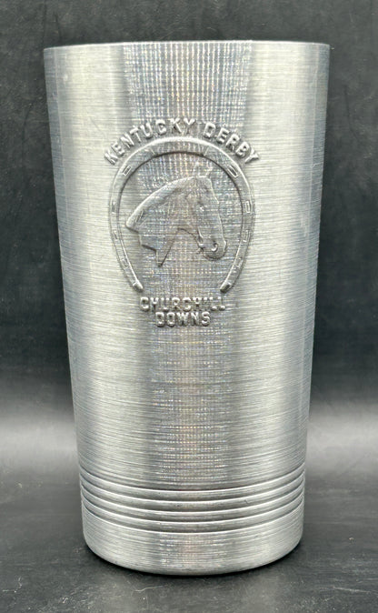1940 Kentucky Derby Aluminum Glass