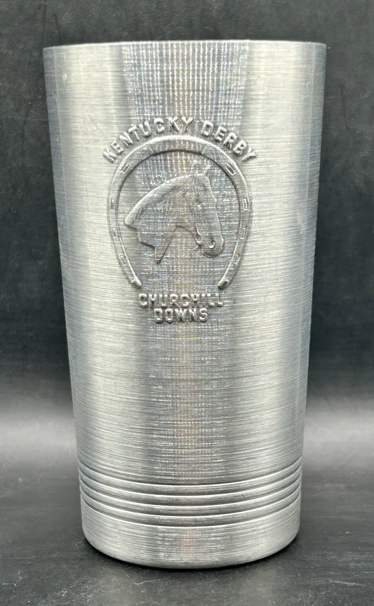 1940 Kentucky Derby Aluminum Glass