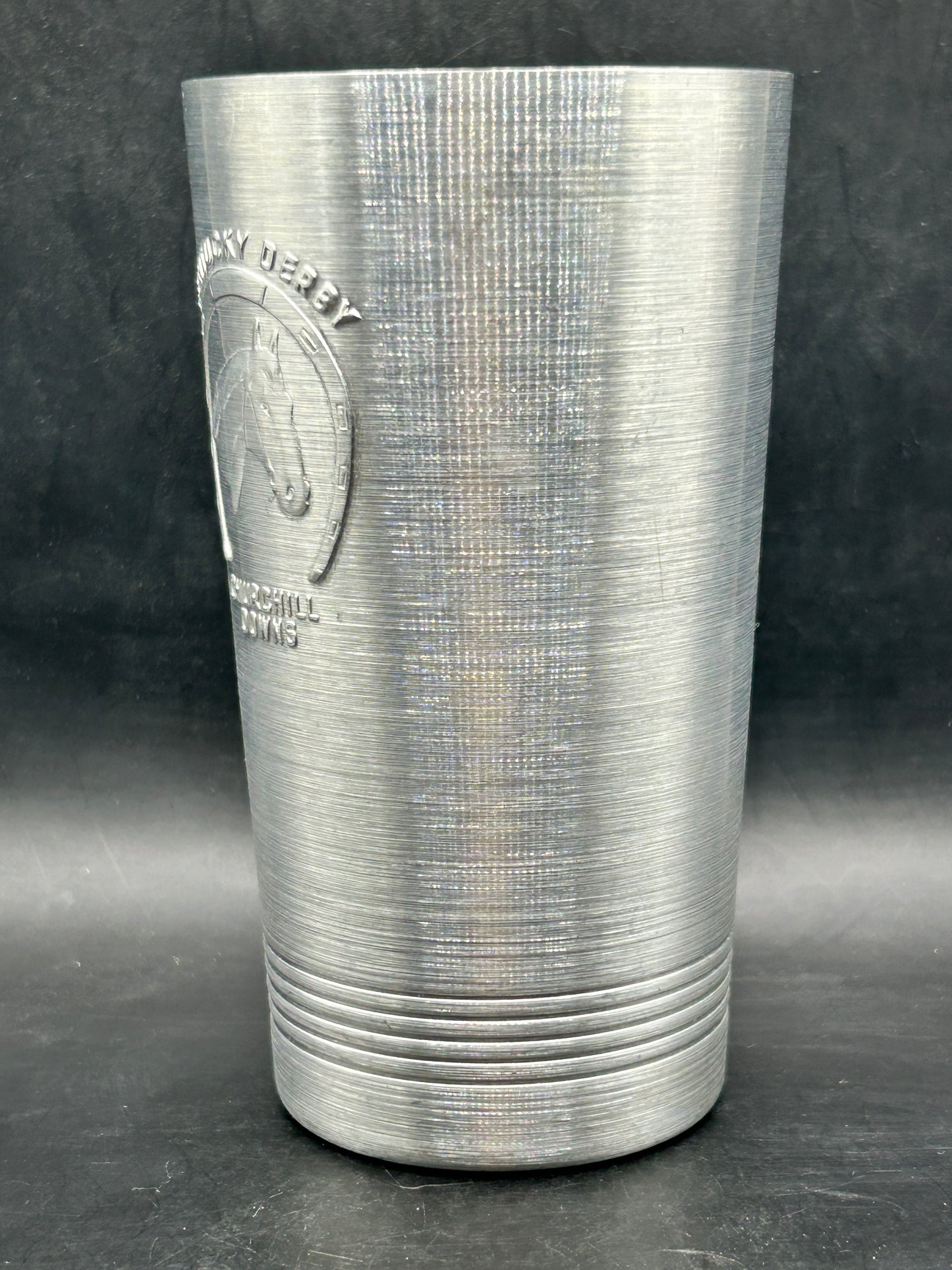 1940 Kentucky Derby Aluminum Glass