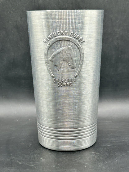1940 Kentucky Derby Aluminum Glass