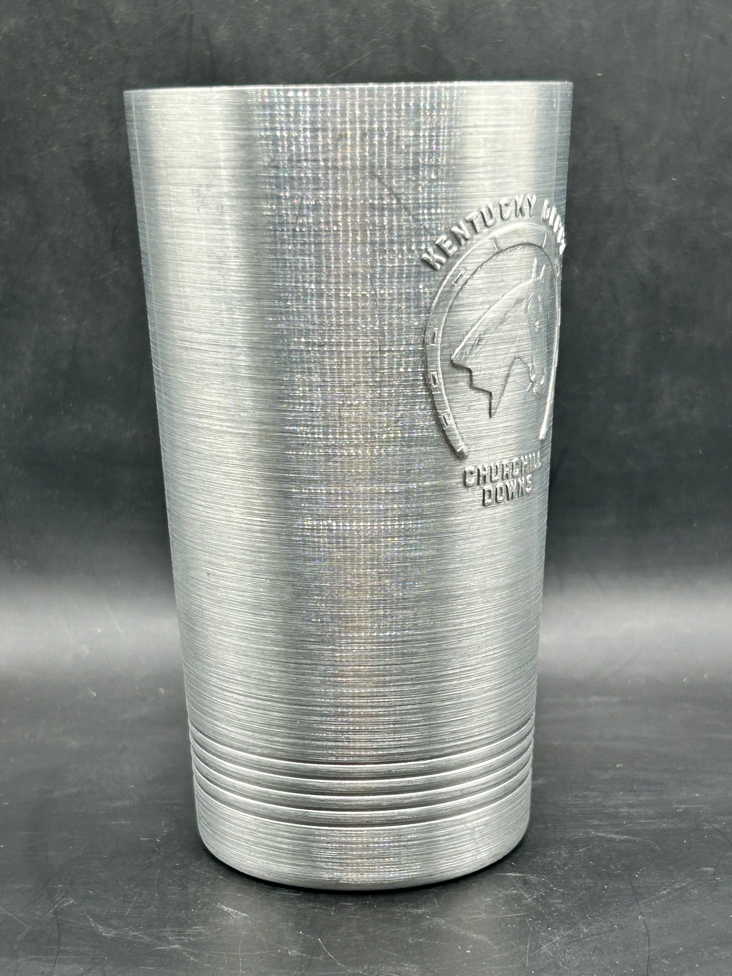1940 Kentucky Derby Aluminum Glass