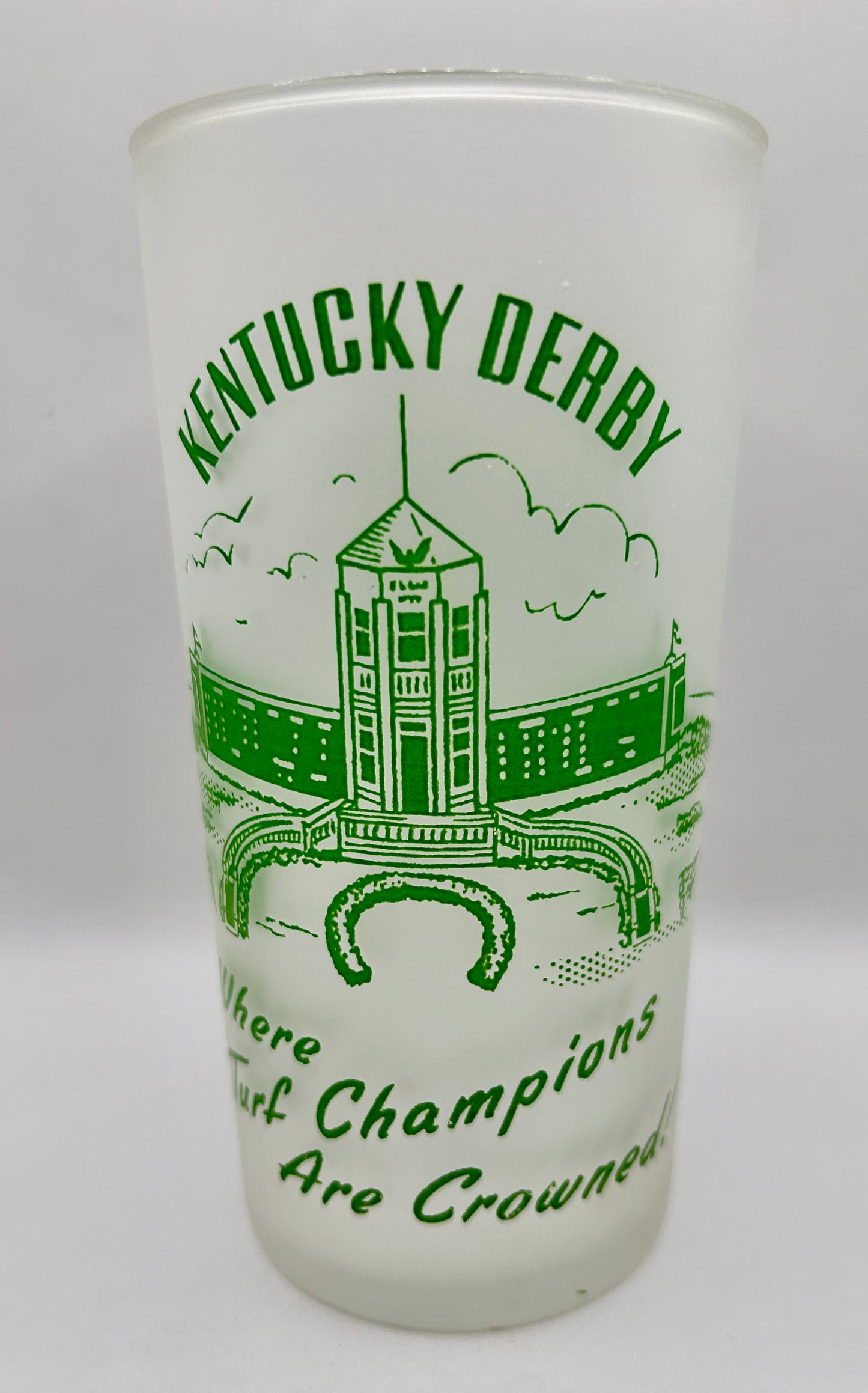1951 Kentucky Derby Glass