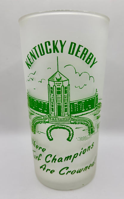 1951 Kentucky Derby Glass