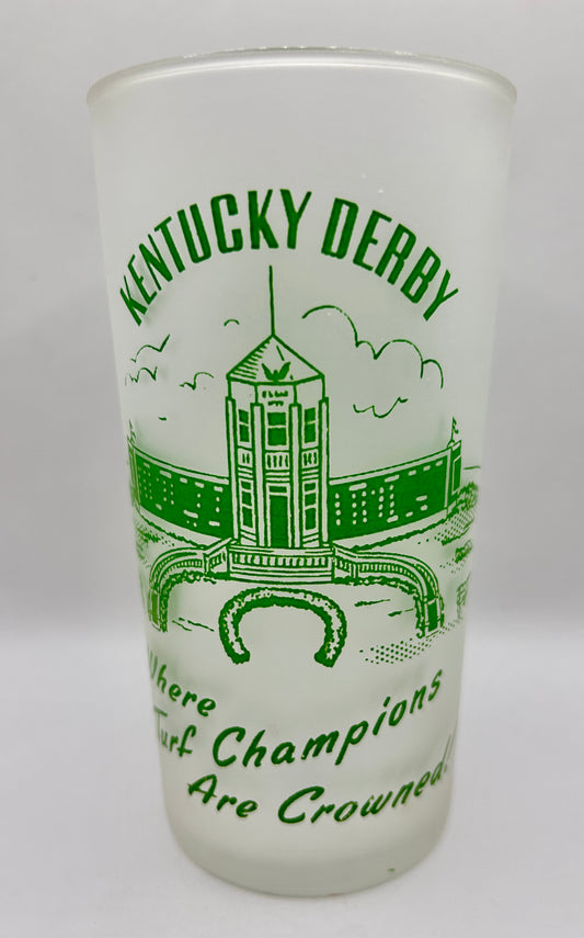 1951 Kentucky Derby Glass