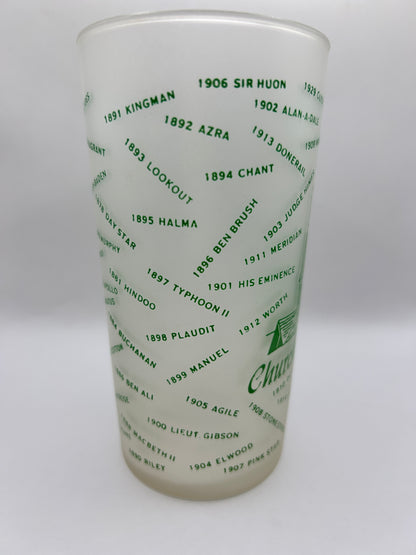 1954 Kentucky Derby Glass