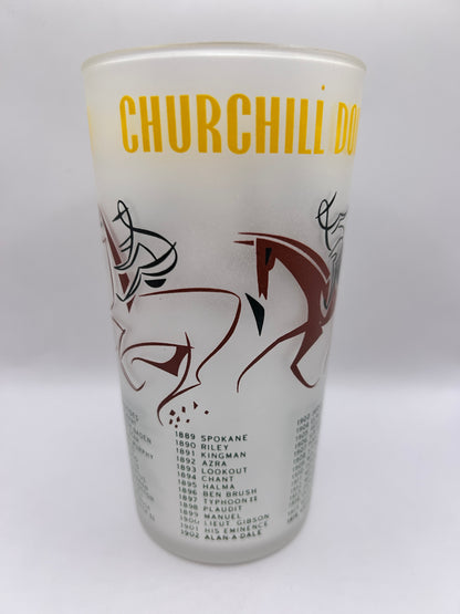 1956 Kentucky Derby Glass: 1 Star, 3 Tails