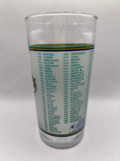 1999 Kentucky Derby Glass - White Rose