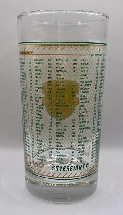 2026 Belmont Stakes Glass