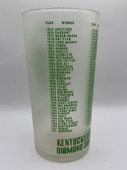1949 Kentucky Derby Glass