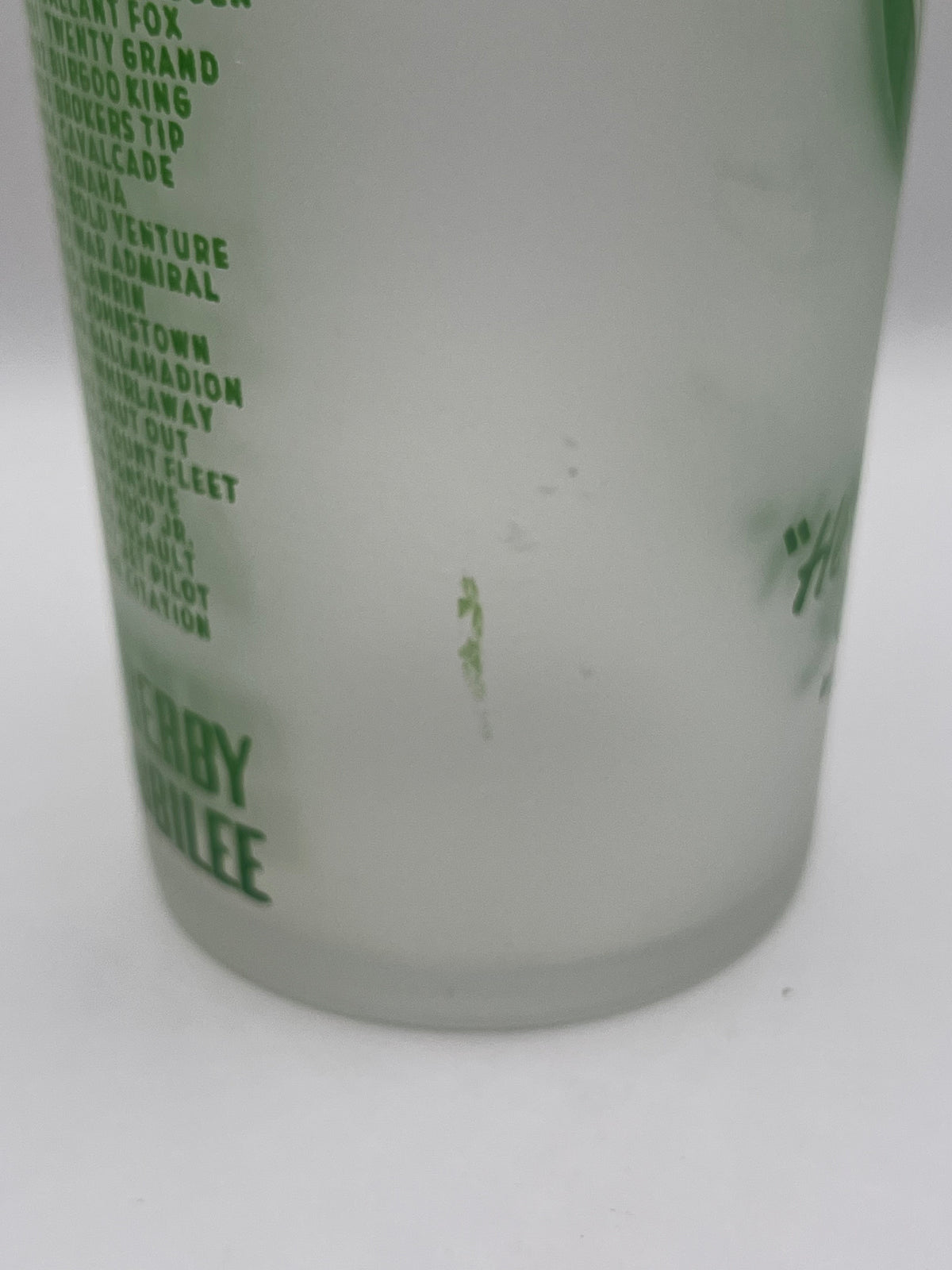 1949 Kentucky Derby Glass