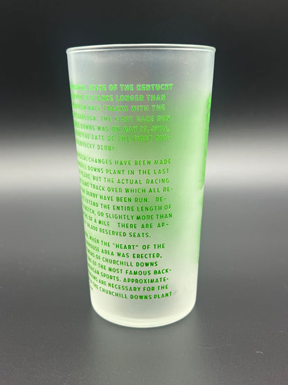 1950 Kentucky Derby Glass