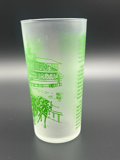 1950 Kentucky Derby Glass