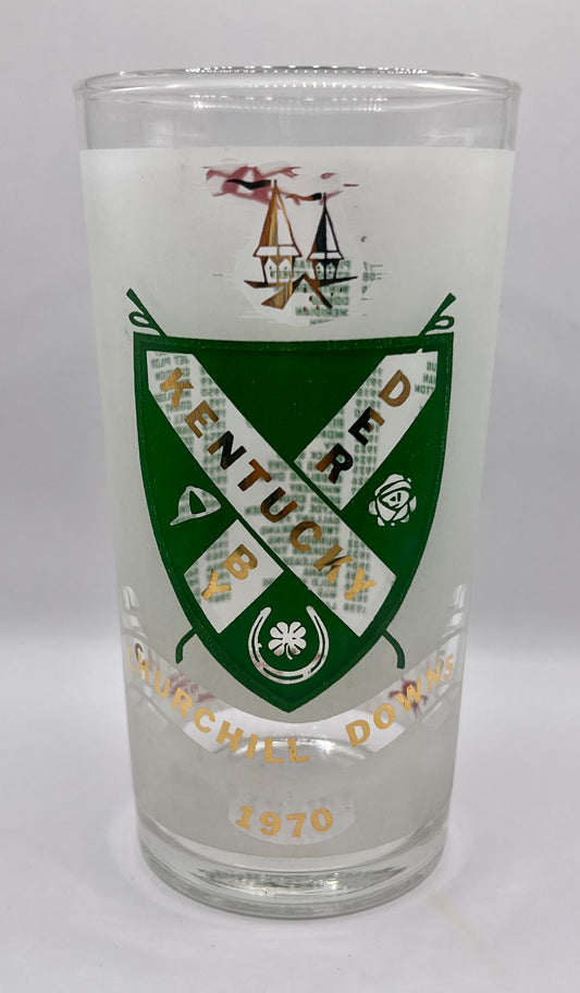 1970 Kentucky Derby Glass