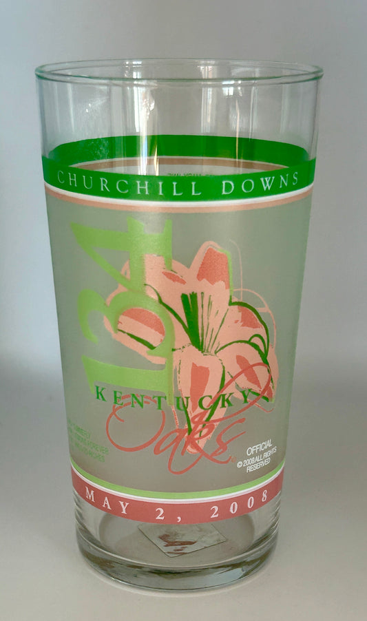 2008 Kentucky Oaks Glass