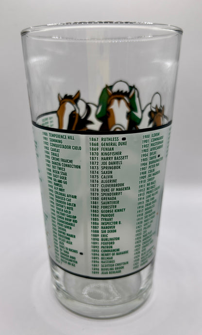 2012 Belmont Stakes Glass