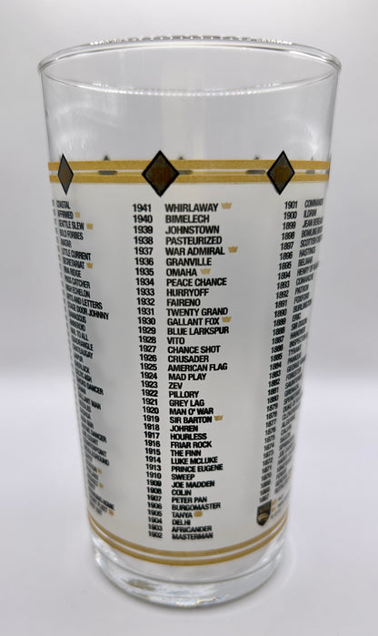 2018 Belmont Stakes Glass