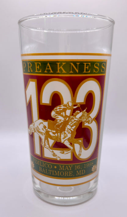 1998 Preakness Stakes Glass