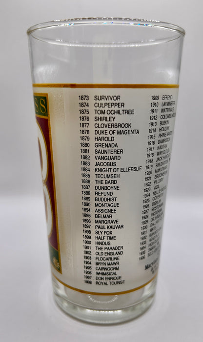 1998 Preakness Stakes Glass