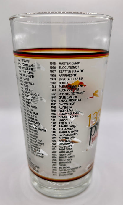 2012 Preakness Stakes Glass