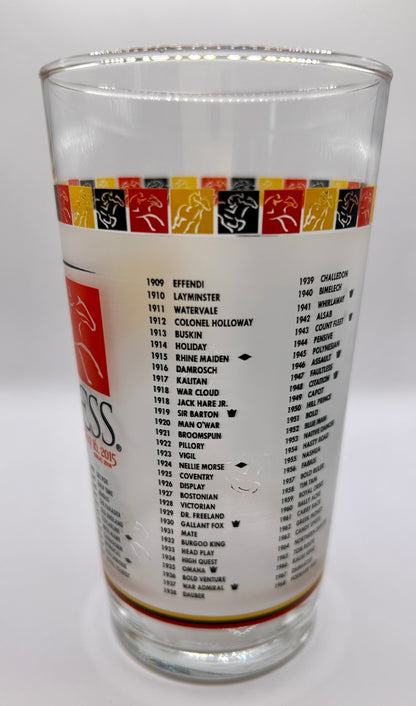 2015 Preakness Stakes Glass