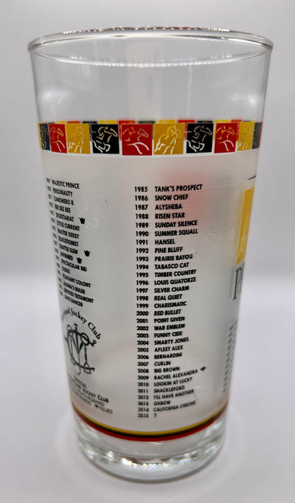 2015 Preakness Stakes Glass